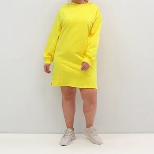 ASOS CURVE Oversized Sweat Dress Plus Sz 18